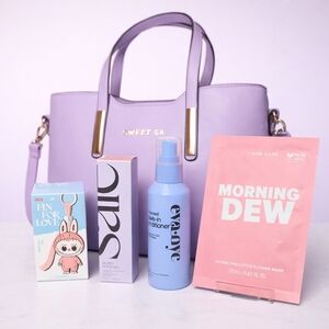 AUTHENTIC LABUBU Blind Box/Mystery Lavender Tote Self Care Kit